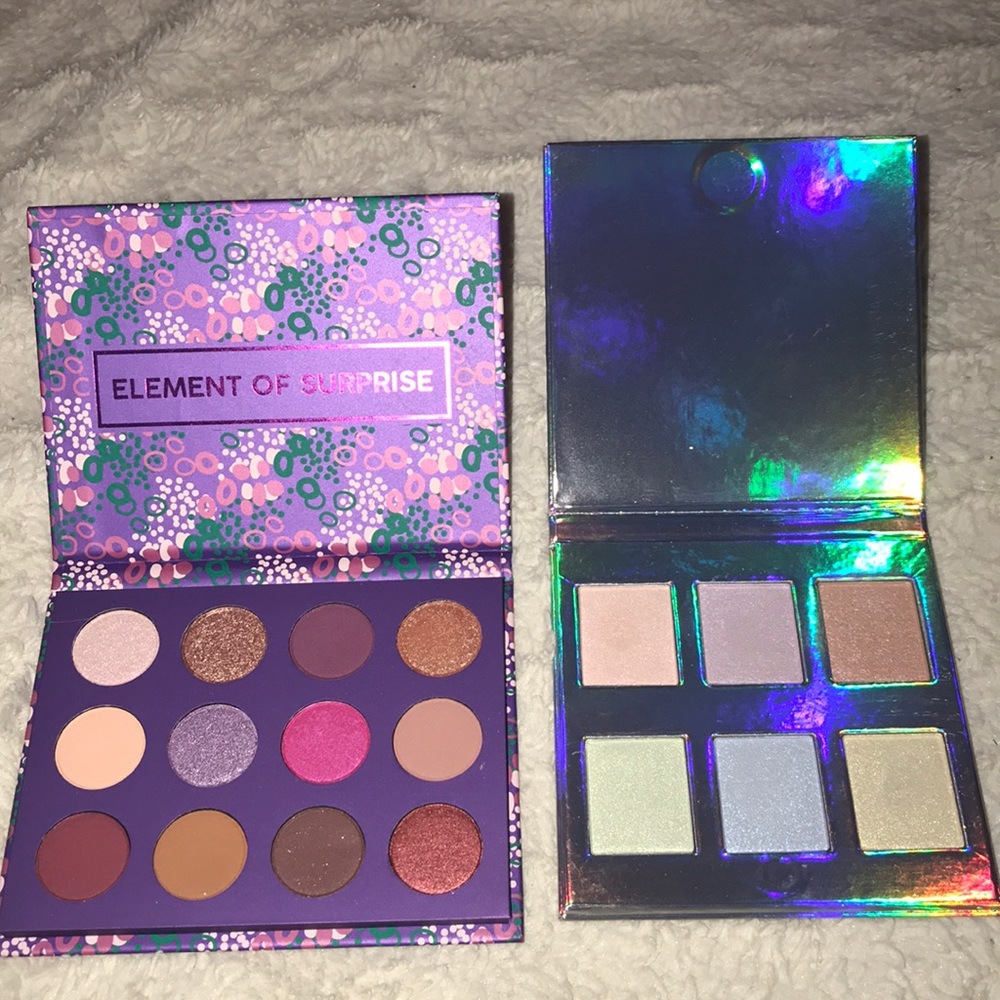 Bundle!Colourpop palette and highlighter palette